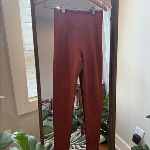 Girl Friend Collective Rust‎ High-Waisted Leggings Size S